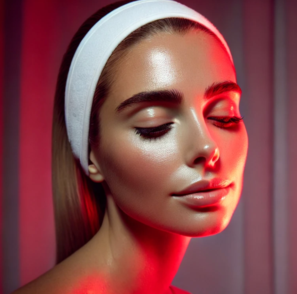 Under-Eye Red Light Therapy Device